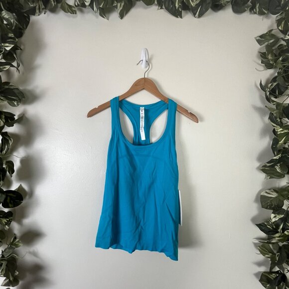 Lululemon Athletic Swiftly Tech RB Tank Top 2.0 Race Turquoise Tide NWT Size 12 - Picture 1 of 6